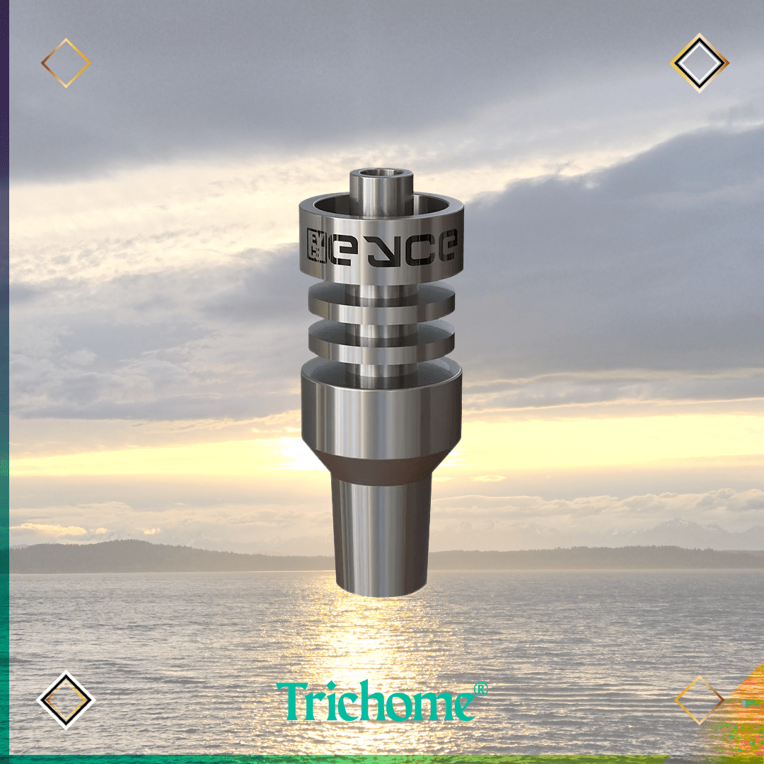 Eyce GR2 Titanium 10mm Domeless Nail - Trichome Seattle - Eyce - Glass
