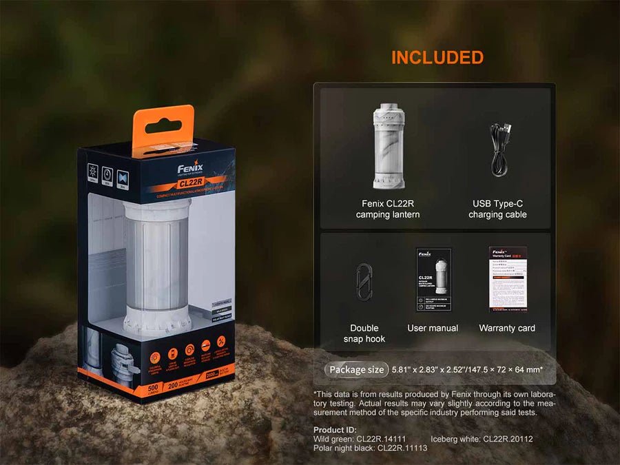 Fenix CL22R Rechargeable Lantern - Trichome Seattle - Fenix - Lanterns