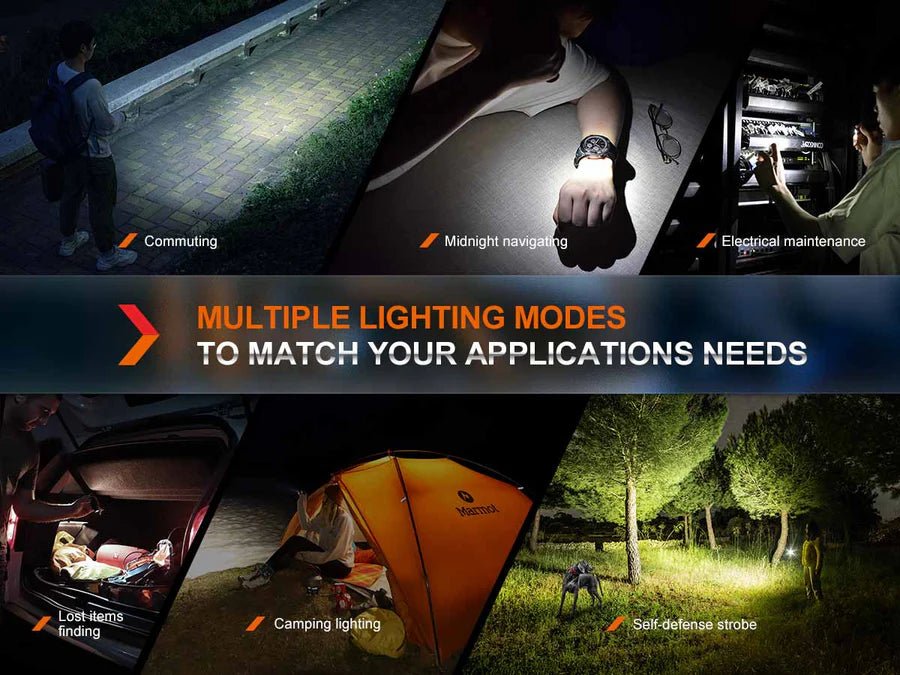 Fenix E18R V2.0 Rechargeable EDC Flashlight - Trichome Seattle - Fenix - Flashlights