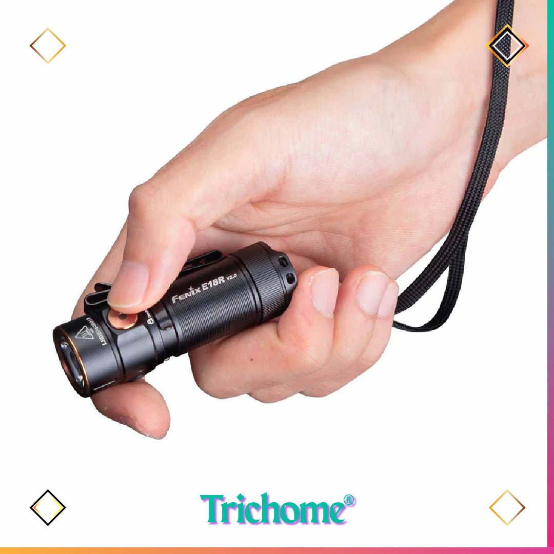Fenix E18R V2.0 Rechargeable EDC Flashlight - Trichome Seattle - Fenix - Flashlights