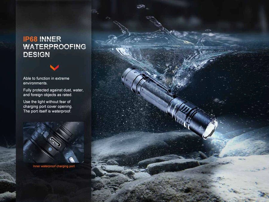 Fenix PD36R PRO + E03R V2.0 Rechargeable Flashlight Gift Set - Trichome Seattle - Fenix - Flashlights