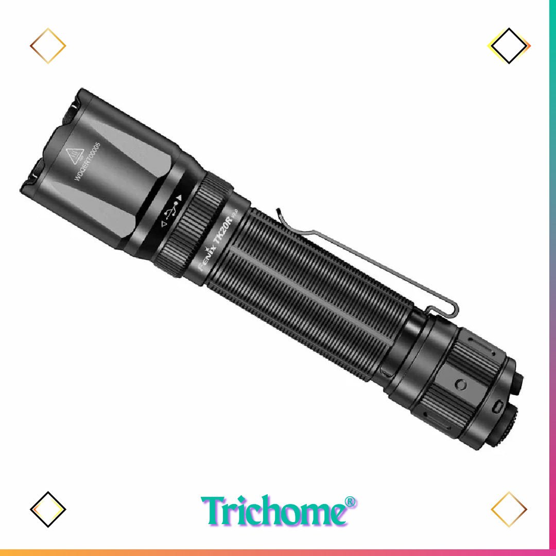 Fenix TK20R V2.0 Rechargeable Tac Flashlight with T5 Pen Gift Set - Trichome Seattle - Fenix - Flashlights