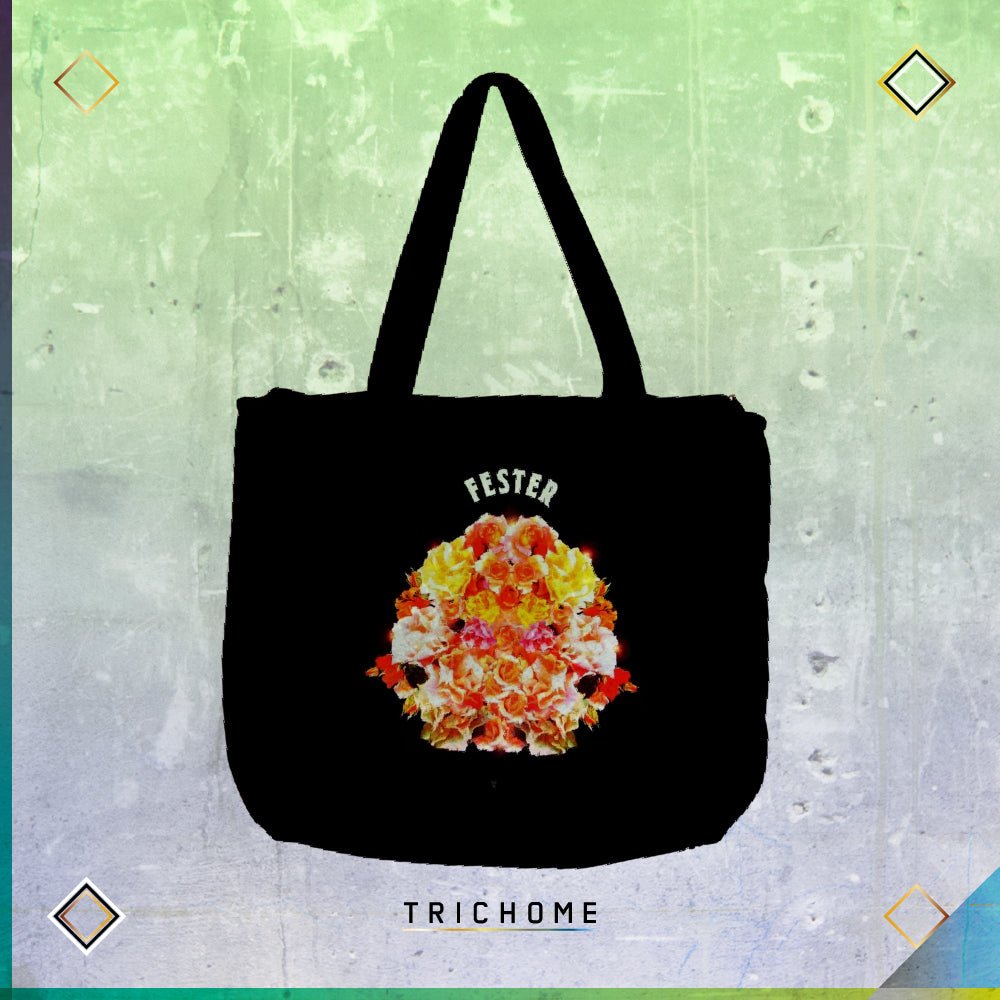 Flowers Crime Tote Bag - Trichome Seattle - Fester Inc. - Bags