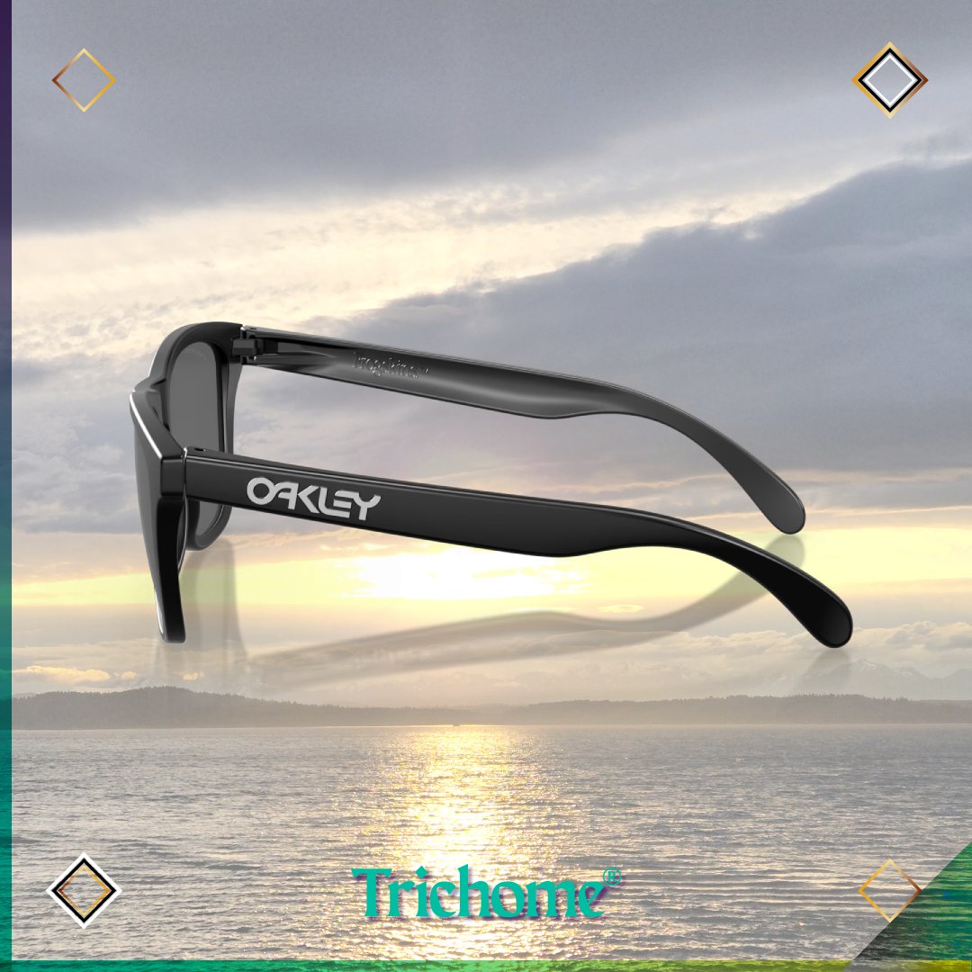 Frogskins™ Polarized (Low Bridge Fit) - Trichome Seattle - Oakley - Eyewear