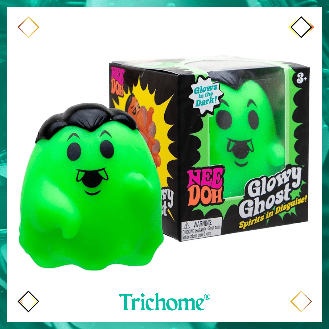 Glowy Ghost NeeDoh *Limit 1 Per Customer (Per Week)* - Trichome Seattle - NeeDoh - Toys