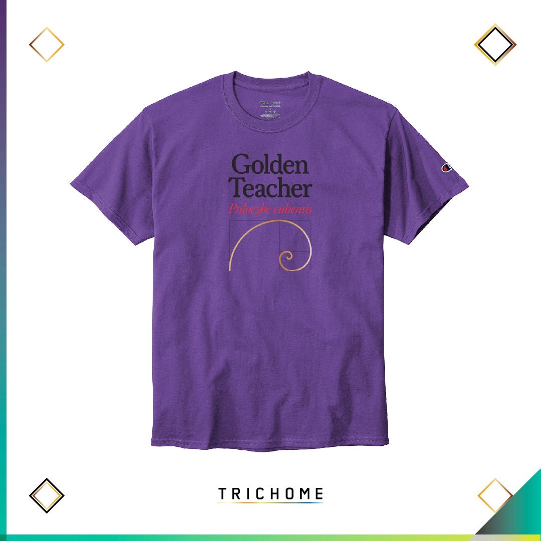 Golden Teacher SS Tee (Champion 6 oz.) - Trichome Seattle - Trichome - Clothing