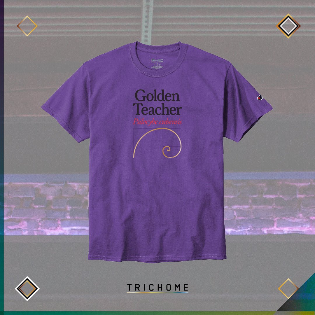 Golden Teacher SS Tee (Champion 6 oz.) - Trichome Seattle - Trichome - Clothing