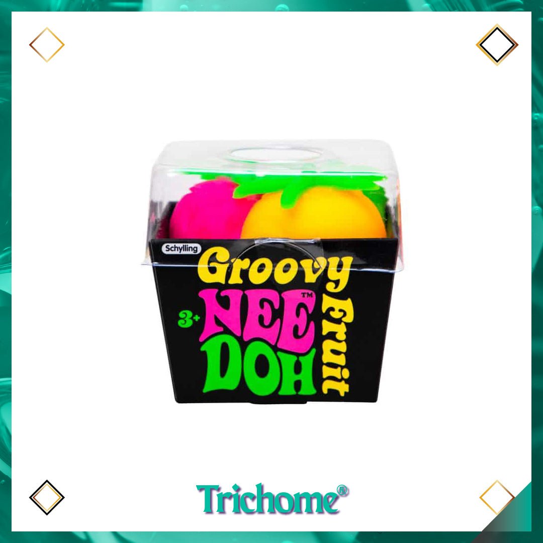 Groovy Fruit NeeDoh - Trichome Seattle - NeeDoh - Toys