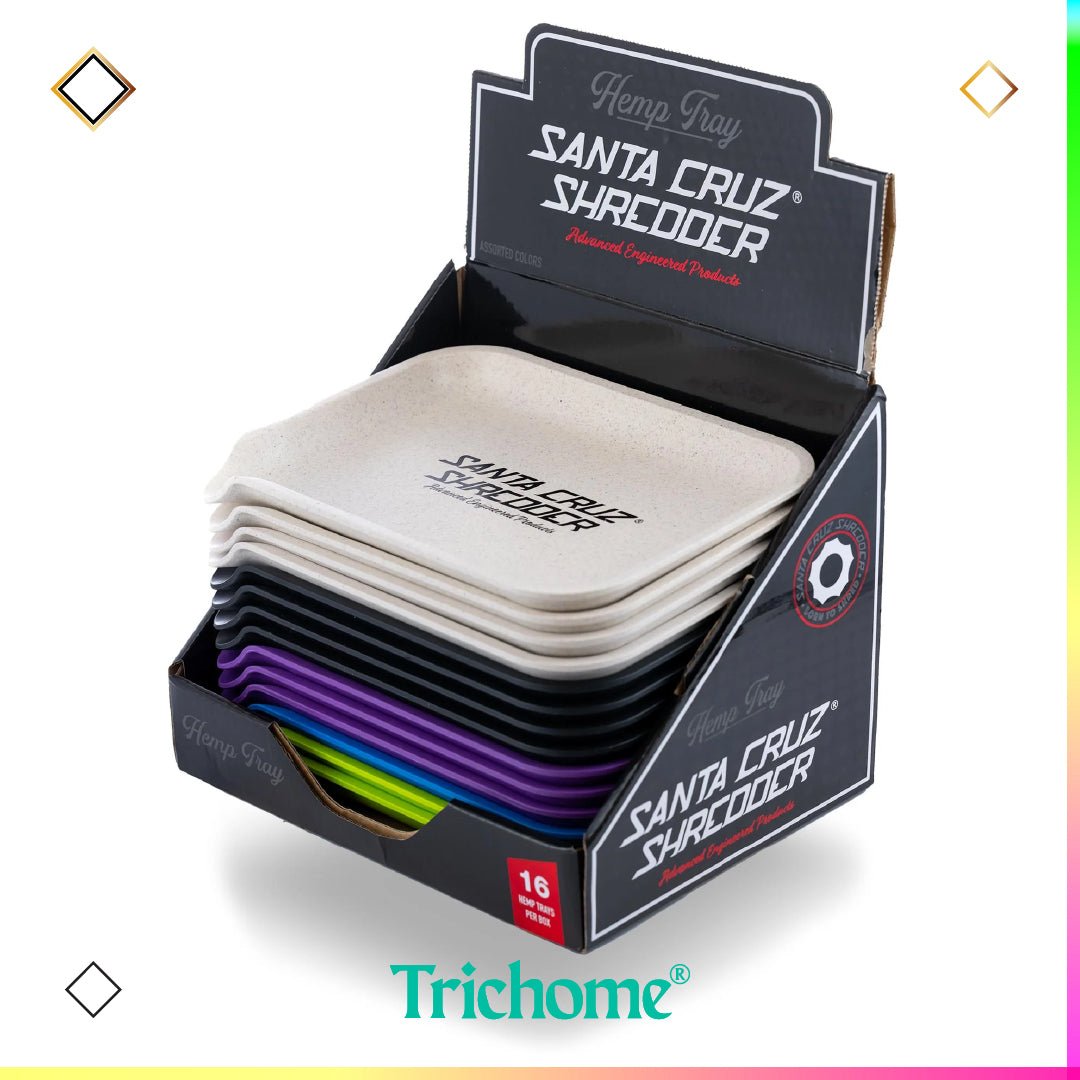 Hemp Rolling Tray - Small - Trichome Seattle - Santa Cruz Shredder - Tools