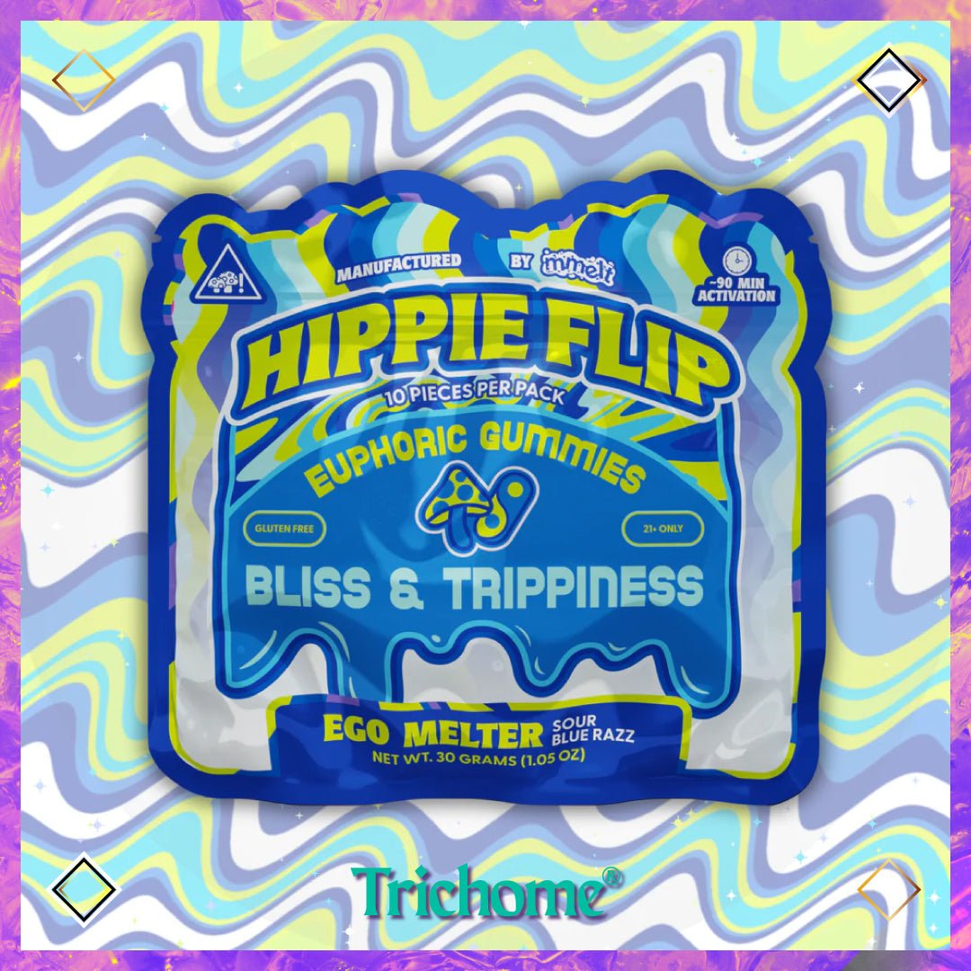 Hippie Flip Gummies - Trichome Seattle - Cali Extrax - Fungi