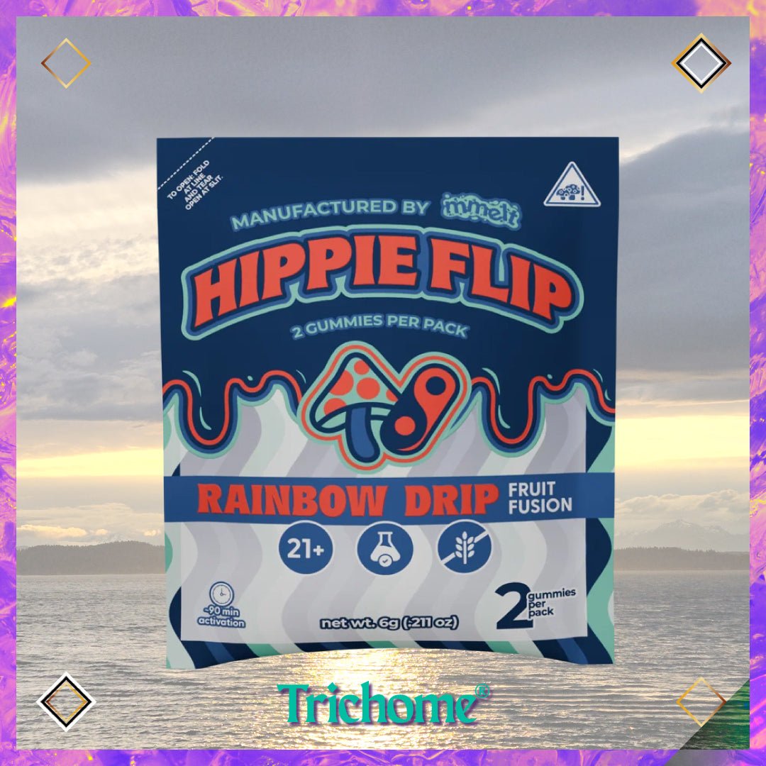 Hippie Flip Gummies - Trichome Seattle - Cali Extrax - Fungi