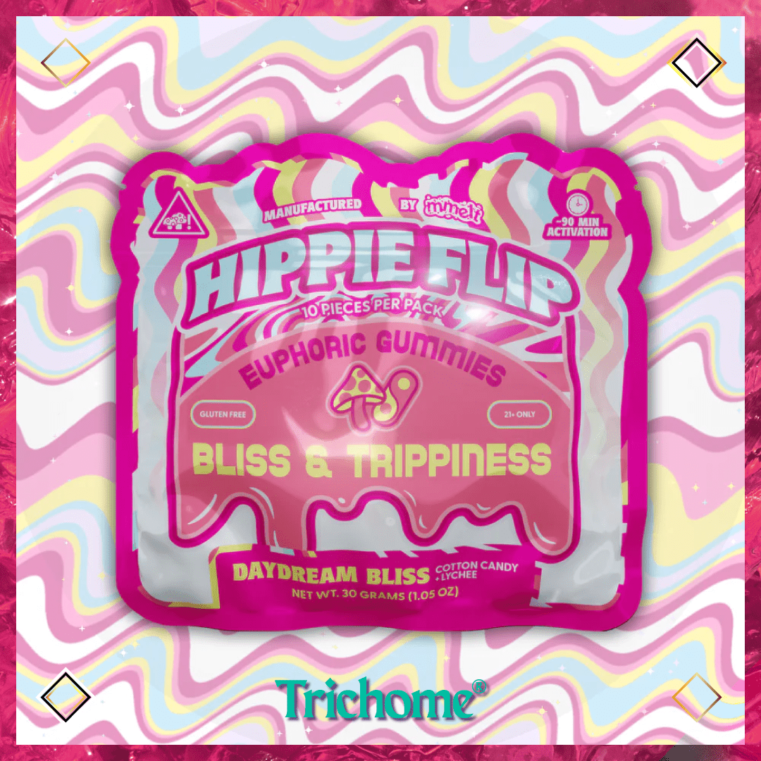 Hippie Flip Gummies - Trichome Seattle - Cali Extrax - Fungi