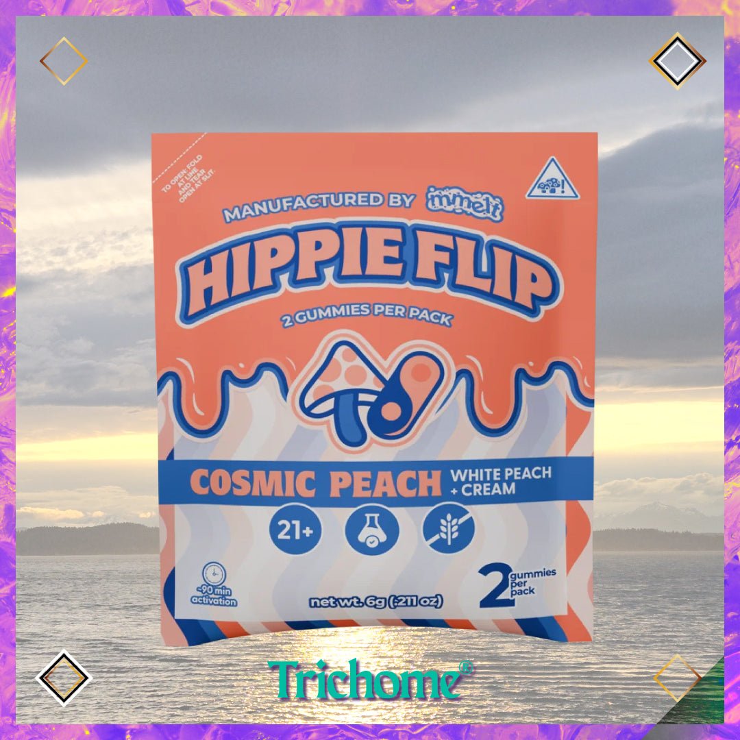 Hippie Flip Gummies - Trichome Seattle - Cali Extrax - Fungi