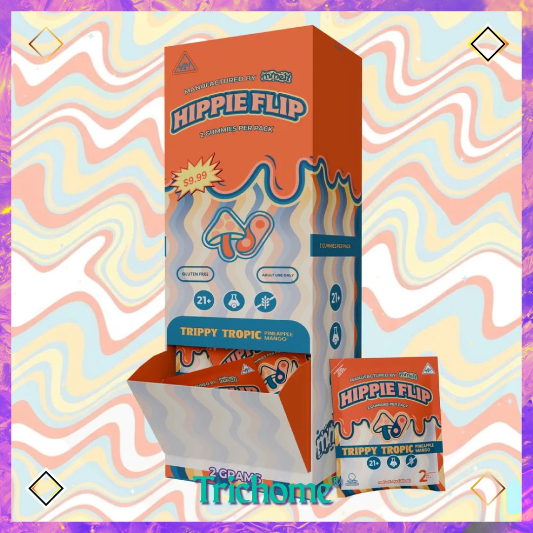 Hippie Flip Gummies - Trichome Seattle - Cali Extrax - Fungi