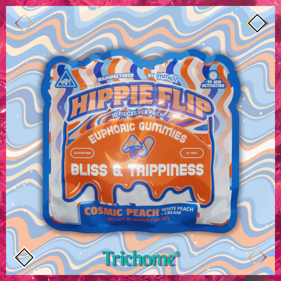 Hippie Flip Gummies - Trichome Seattle - Cali Extrax - Fungi