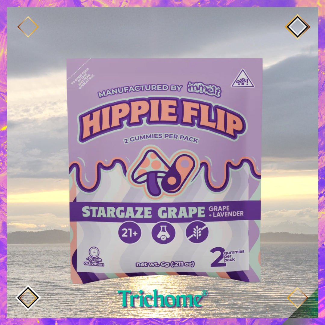 Hippie Flip Gummies - Trichome Seattle - Cali Extrax - Fungi
