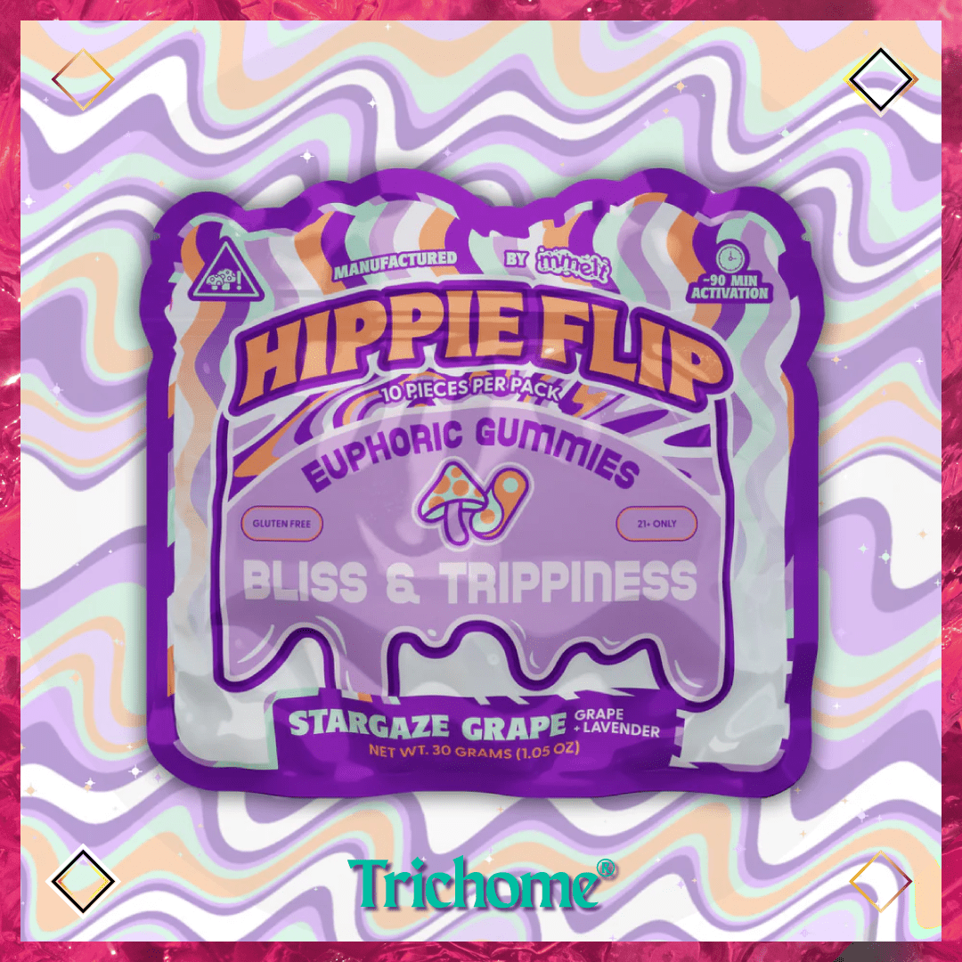 Hippie Flip Gummies - Trichome Seattle - Cali Extrax - Fungi
