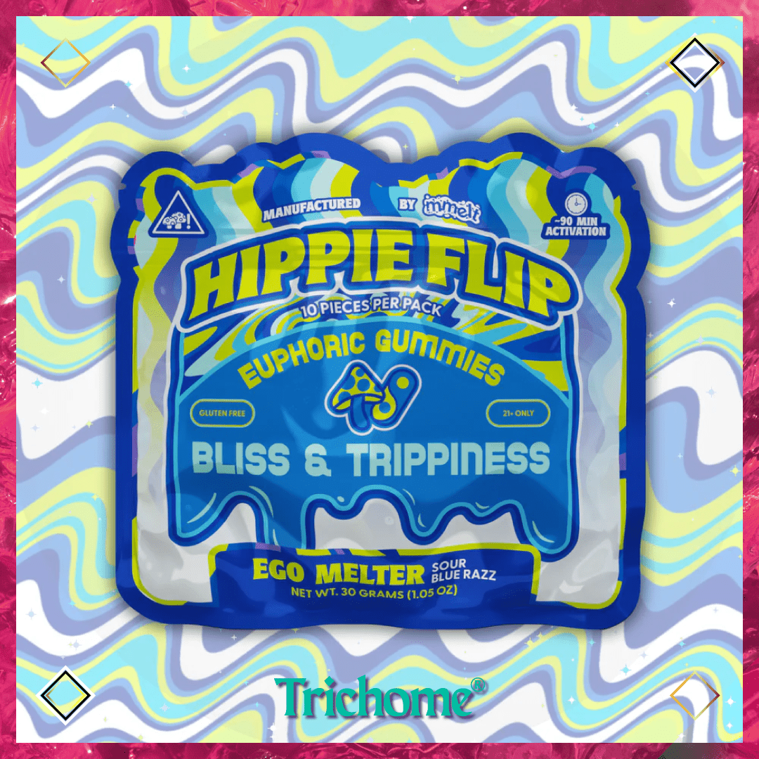 Hippie Flip Gummies - Trichome Seattle - Cali Extrax - Fungi