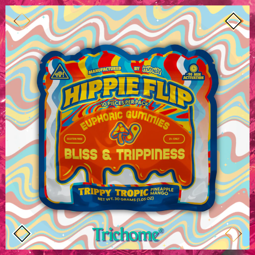Hippie Flip Gummies - Trichome Seattle - Cali Extrax - Fungi