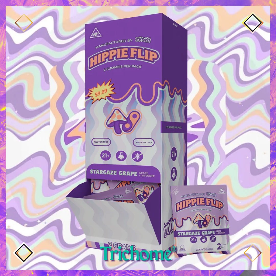 Hippie Flip Gummies - Trichome Seattle - Cali Extrax - Fungi
