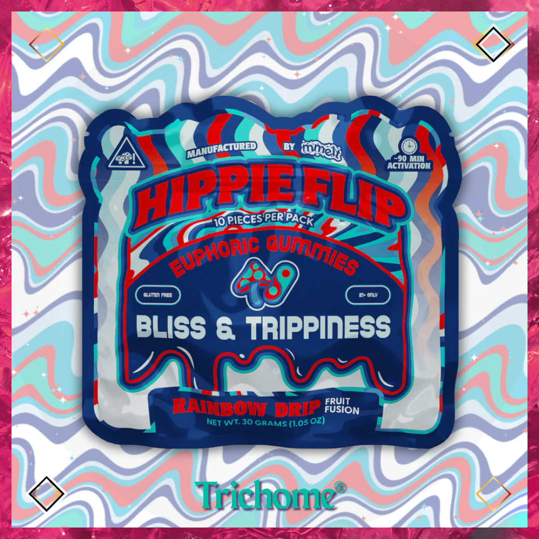 Hippie Flip Gummies - Trichome Seattle - Cali Extrax - Fungi