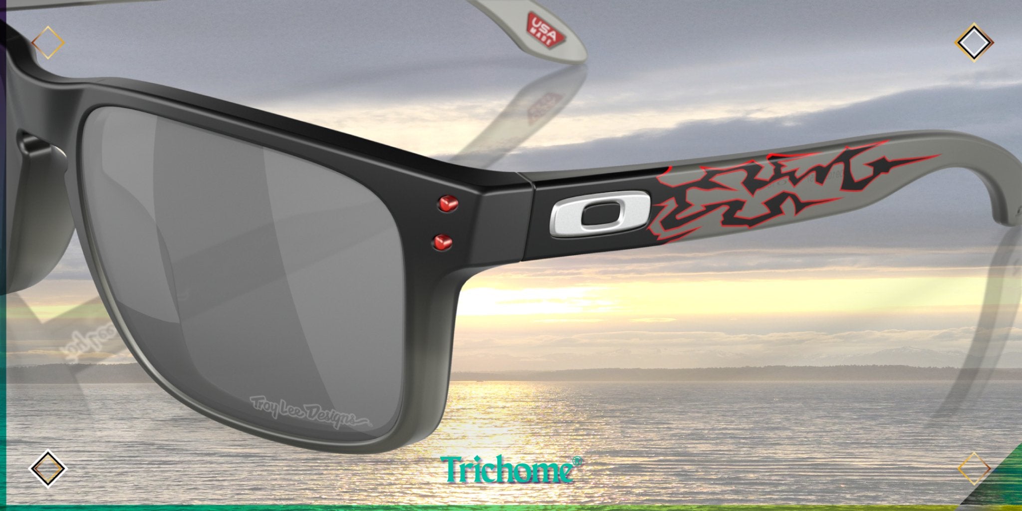Holbrook™ Troy Lee Designs Series - Trichome Seattle - Oakley - Eyewear