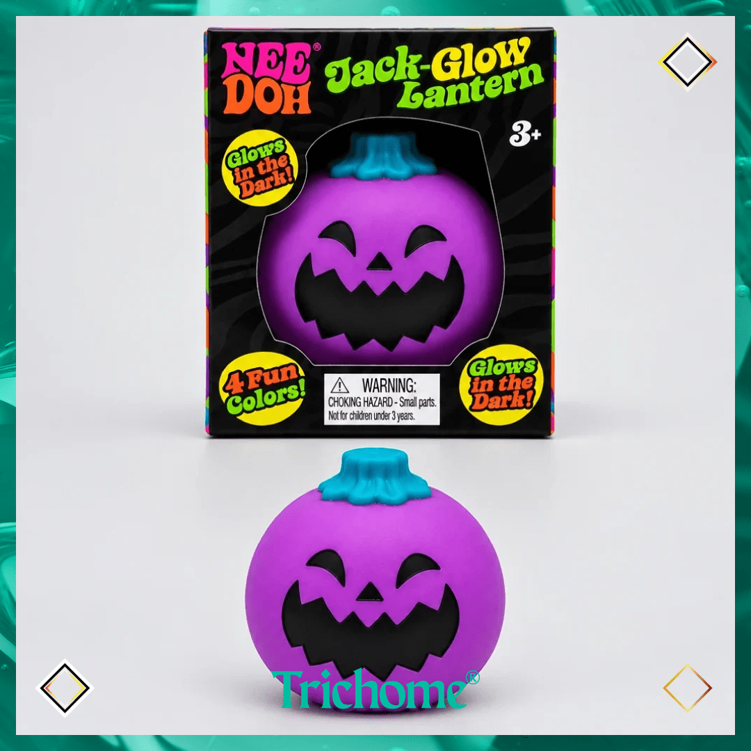 Jack-Glow-Lantern NeeDoh *Limit 1 Per Customer (Per Week)* - Trichome Seattle - NeeDoh - Toys