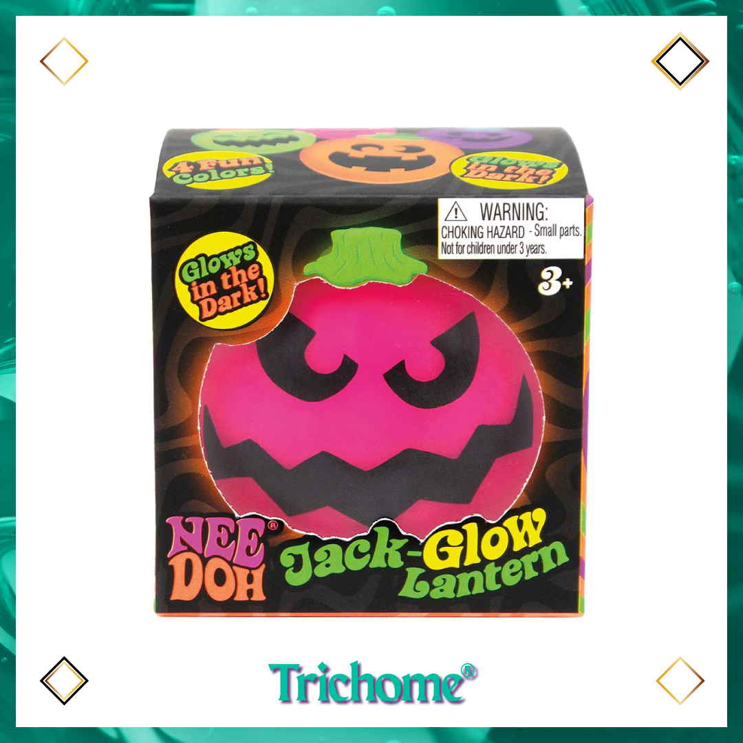 Jack-Glow-Lantern NeeDoh *Limit 1 Per Customer (Per Week)* - Trichome Seattle - NeeDoh - Toys