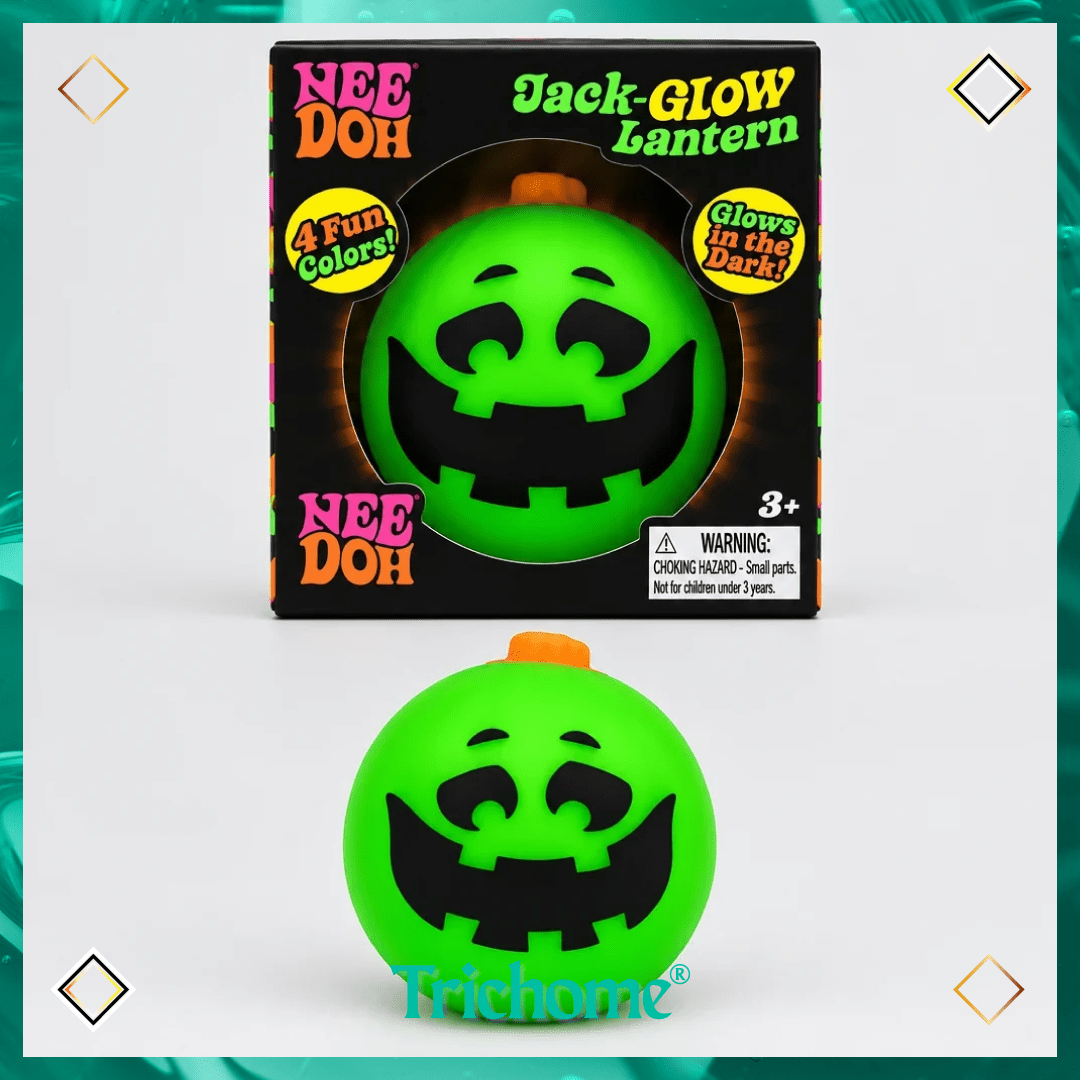 Jack-Glow-Lantern NeeDoh *Limit 1 Per Customer (Per Week)* - Trichome Seattle - NeeDoh - Toys
