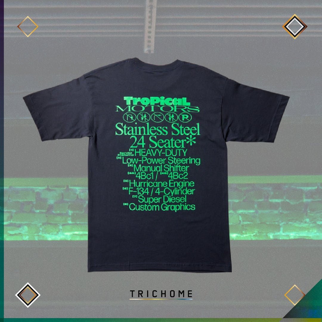 Jeepney Awareness SS Tee - Trichome Seattle - Tropical Futures - Clothing