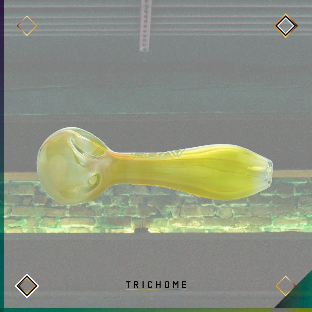 Large Spoon - Trichome Seattle - Grav - Glass