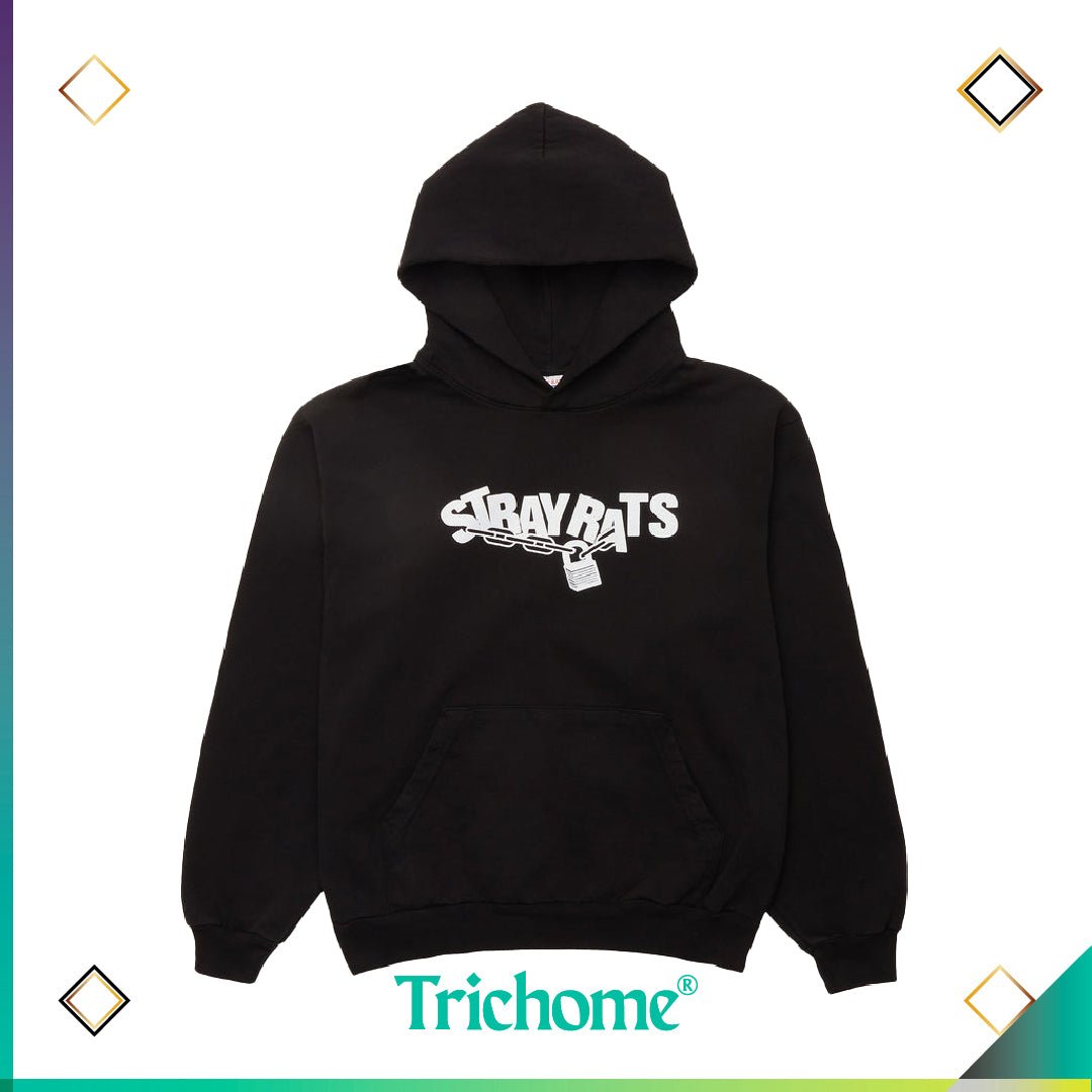 Lock Pullover Hoodie - Trichome Seattle - Stray Rats - Clothing