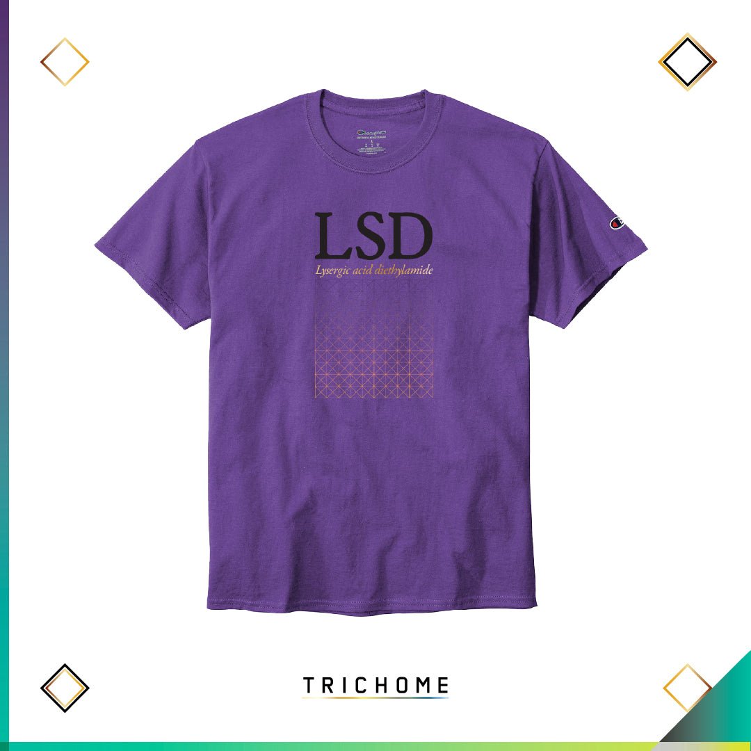 LSD Sheet SS Tee (Champion 6 oz) - Trichome Seattle - Trichome - Clothing