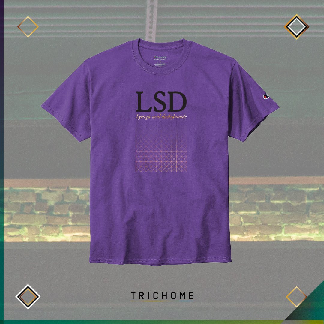 LSD Sheet SS Tee (Champion 6 oz) - Trichome Seattle - Trichome - Clothing