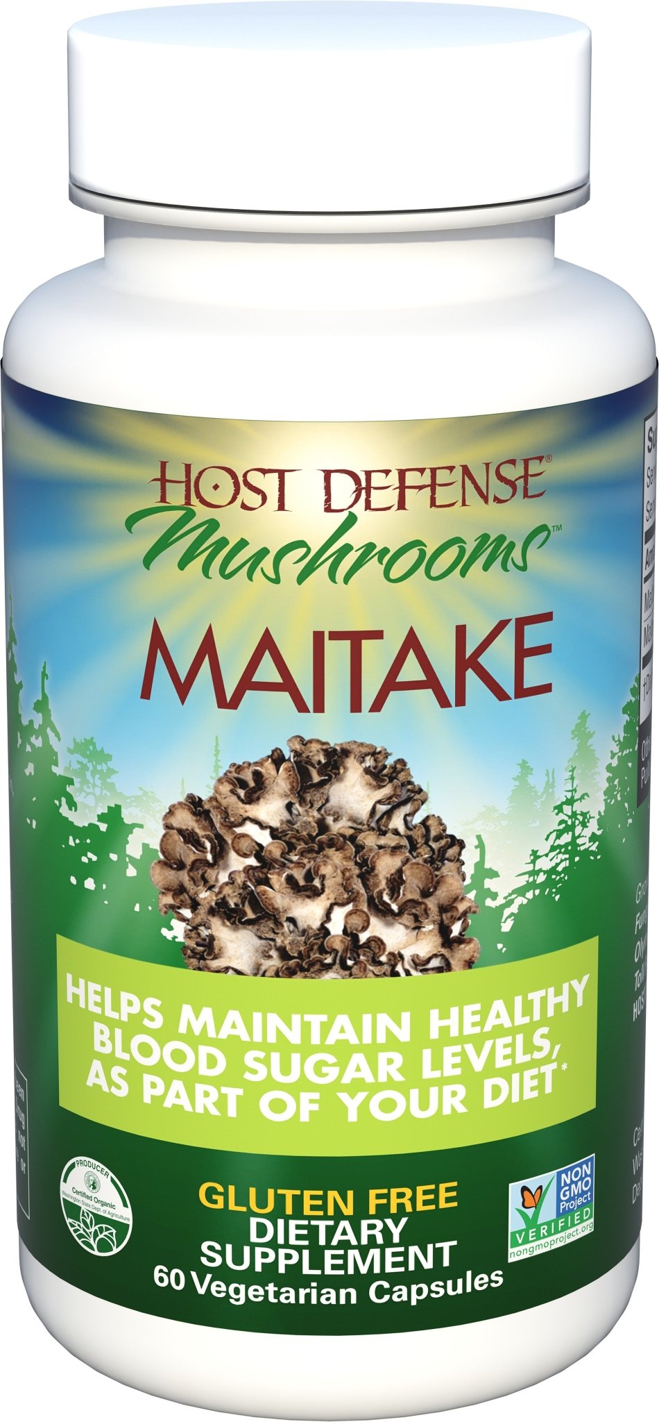 Maitake Capsules - Trichome Seattle - Host Defense - Fungi