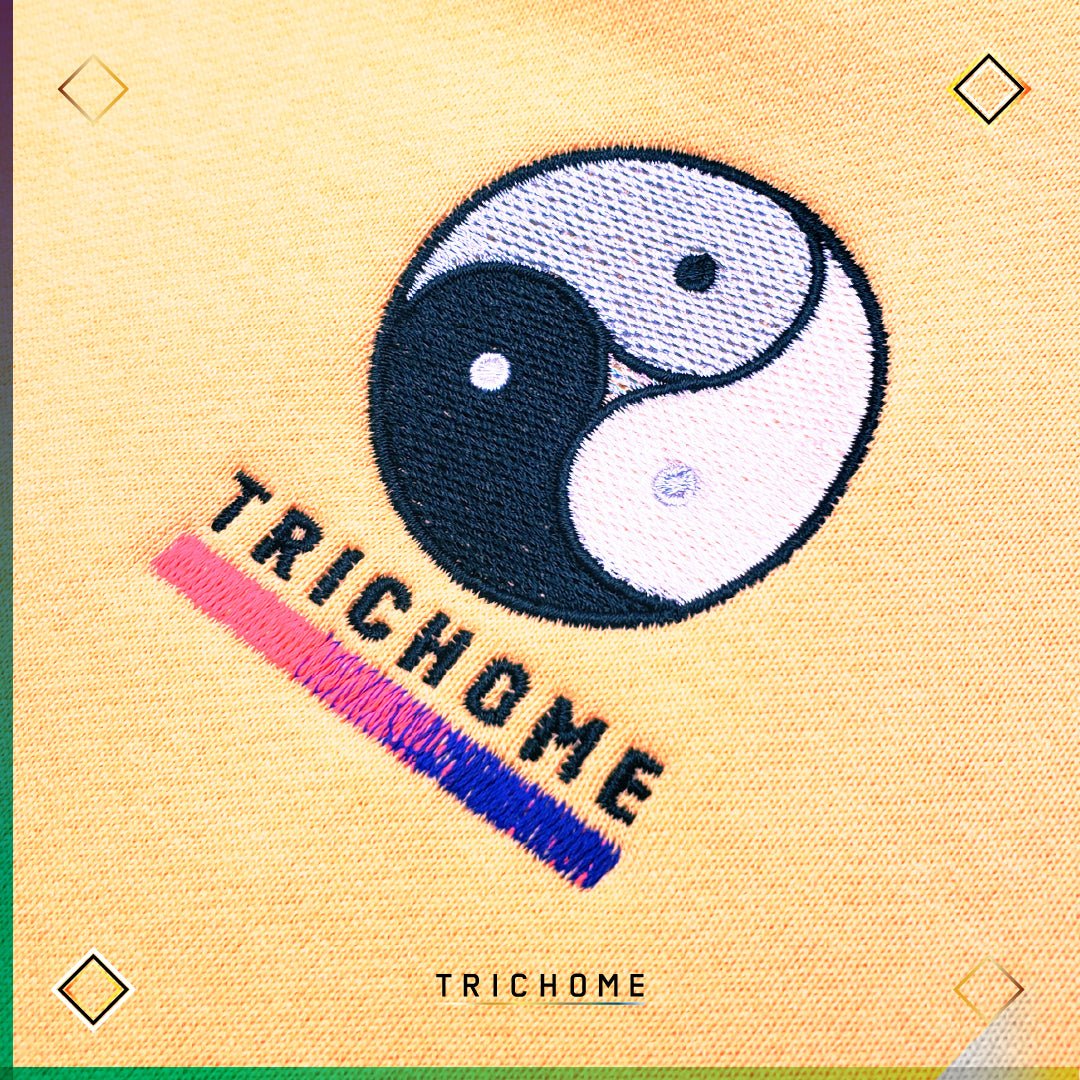 Mango Shake Triple Yin Yang Pullover Hoodie - Trichome Seattle - Trichome - Clothing