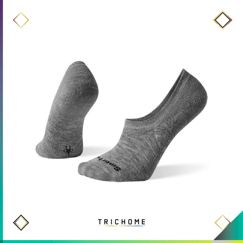 Men's Light Cushion No Show Socks - Trichome Seattle - Smartwool - Clothing