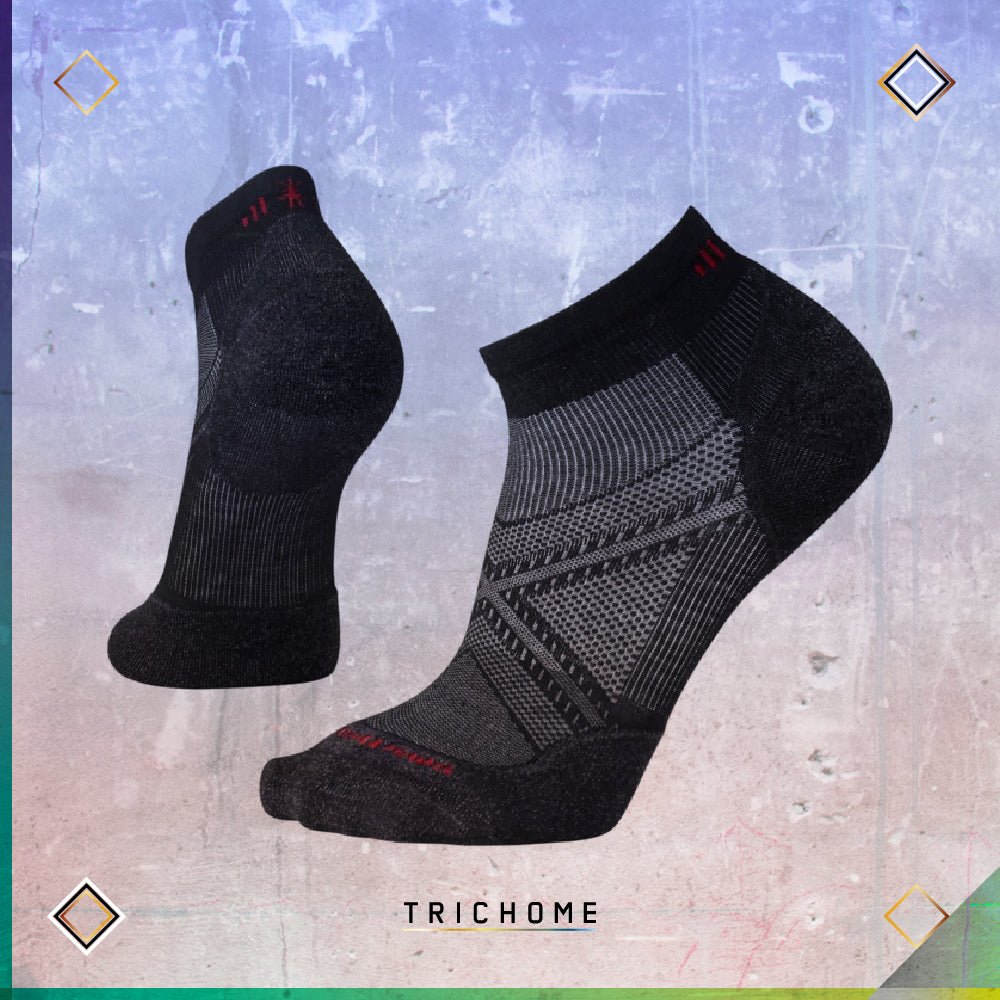 Men's PhD® Run Light Elite Low Cut Socks - Trichome Seattle - Smartwool - Clothing