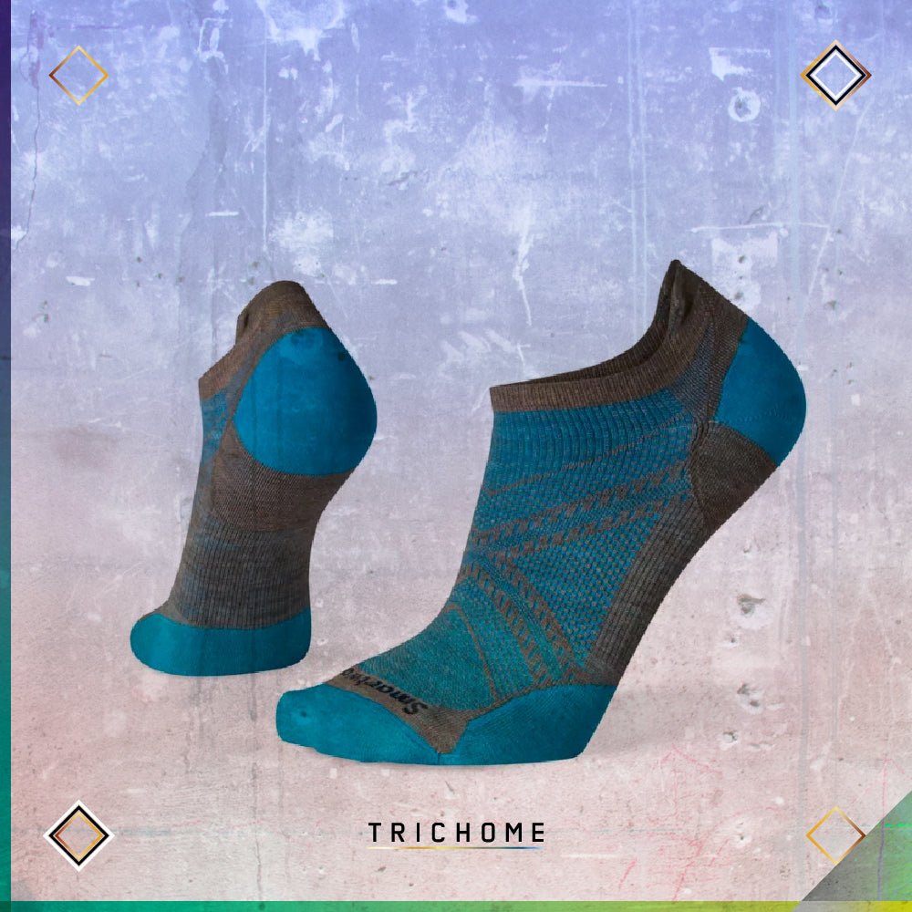 Men's PhD® Run Ultra Light Micro Socks - Trichome Seattle - Smartwool - Clothing