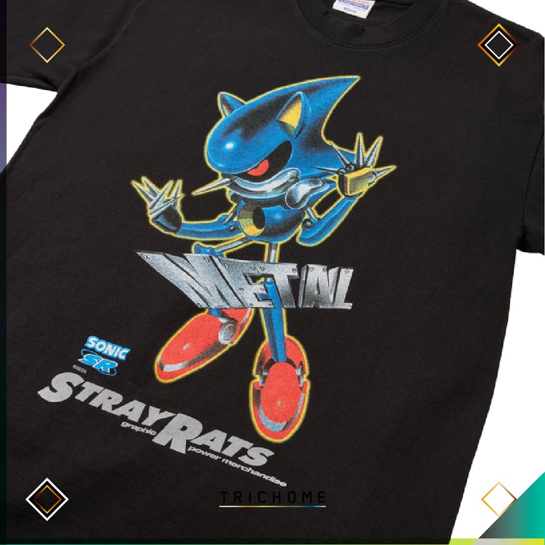 Metal Sonic SS Tee - Trichome Seattle - Stray Rats - Clothing