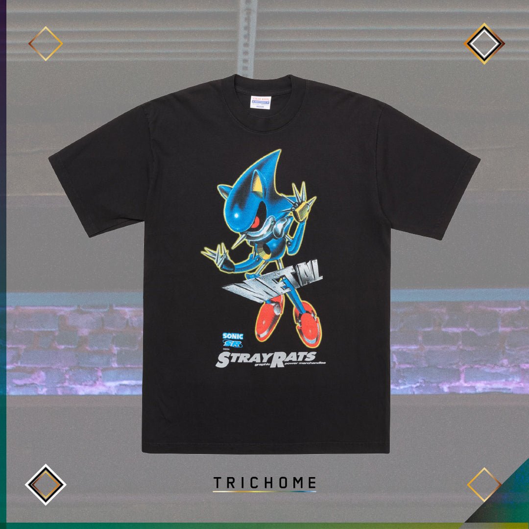 Metal Sonic SS Tee - Trichome Seattle - Stray Rats - Clothing