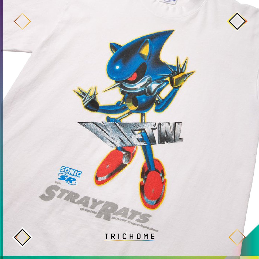 Metal Sonic SS Tee - Trichome Seattle - Stray Rats - Clothing