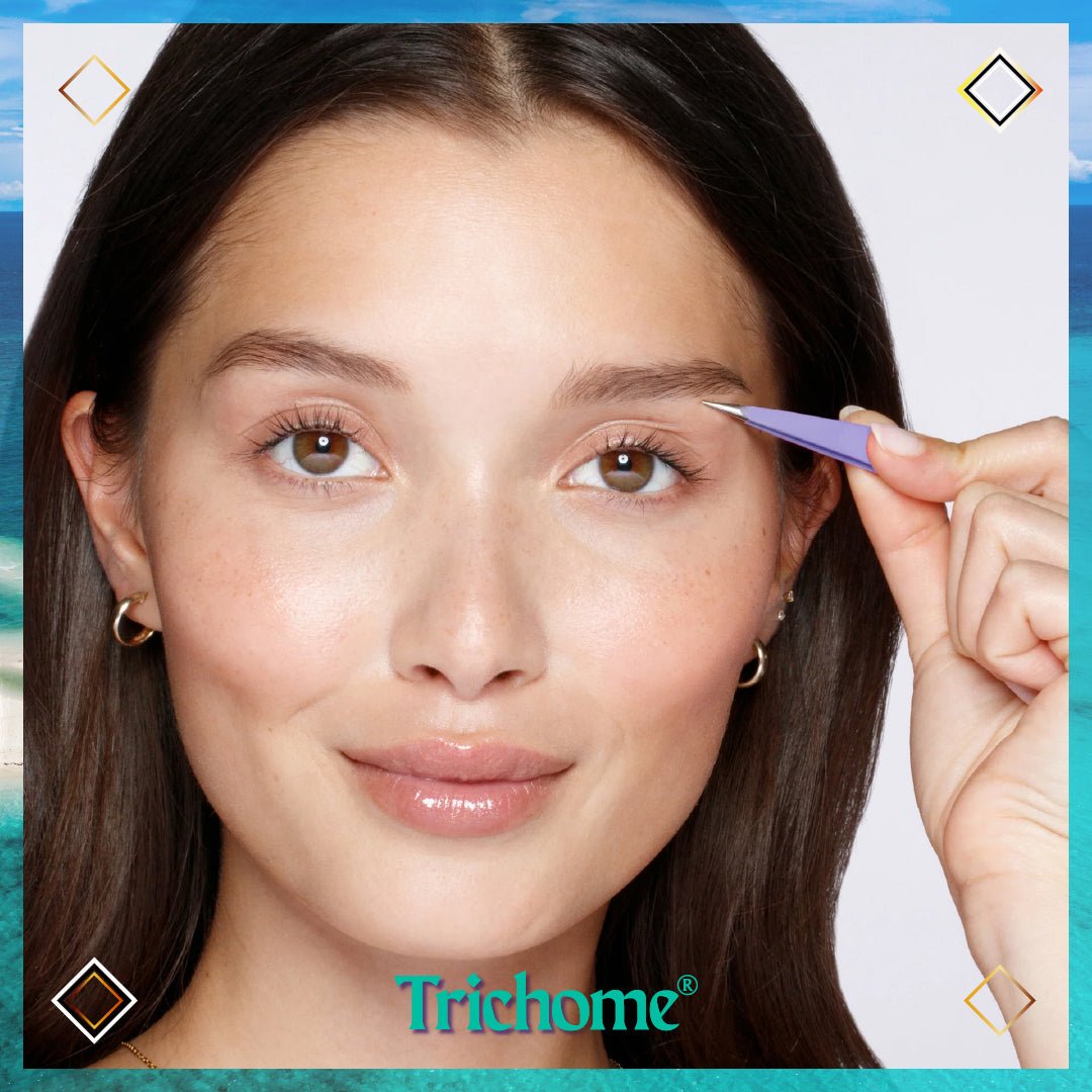 Mini Oval Slant And Point Combo Set - Trichome Seattle - Tweezerman - Personal Care