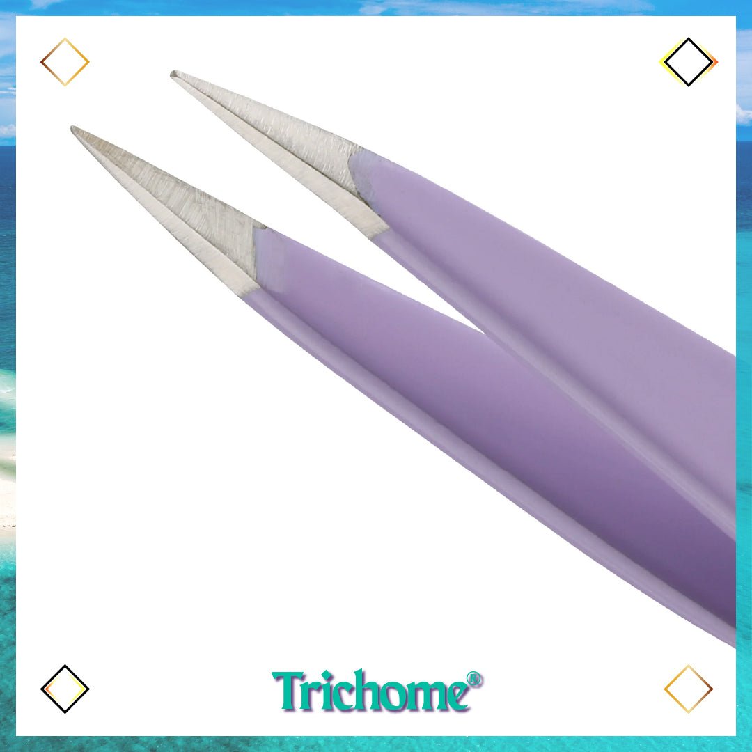 Mini Oval Slant And Point Combo Set - Trichome Seattle - Tweezerman - Personal Care