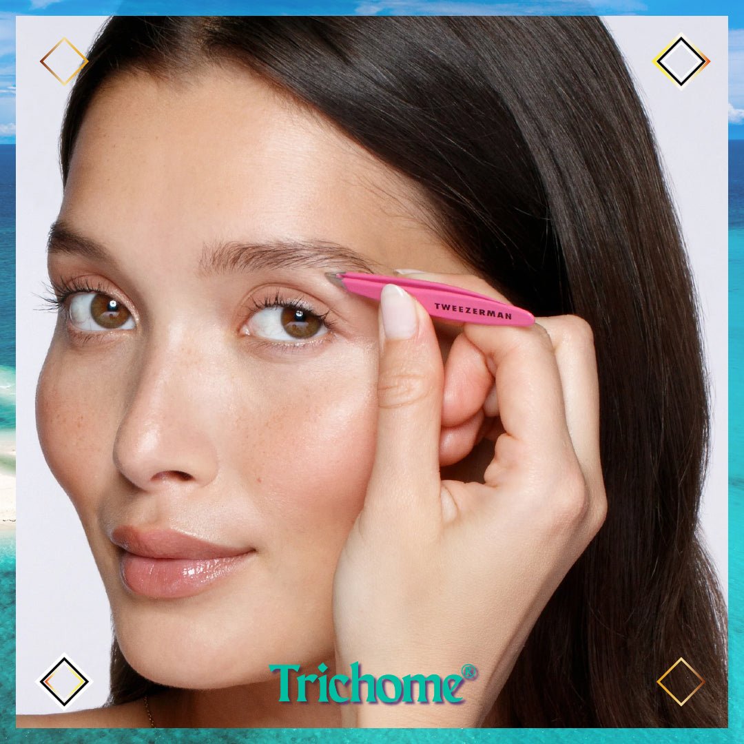Mini Oval Slant And Point Combo Set - Trichome Seattle - Tweezerman - Personal Care