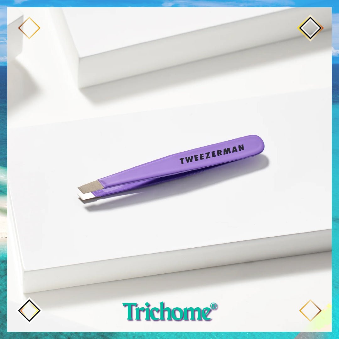 Mini Slant Tweezer - Trichome Seattle - Tweezerman - Personal Care