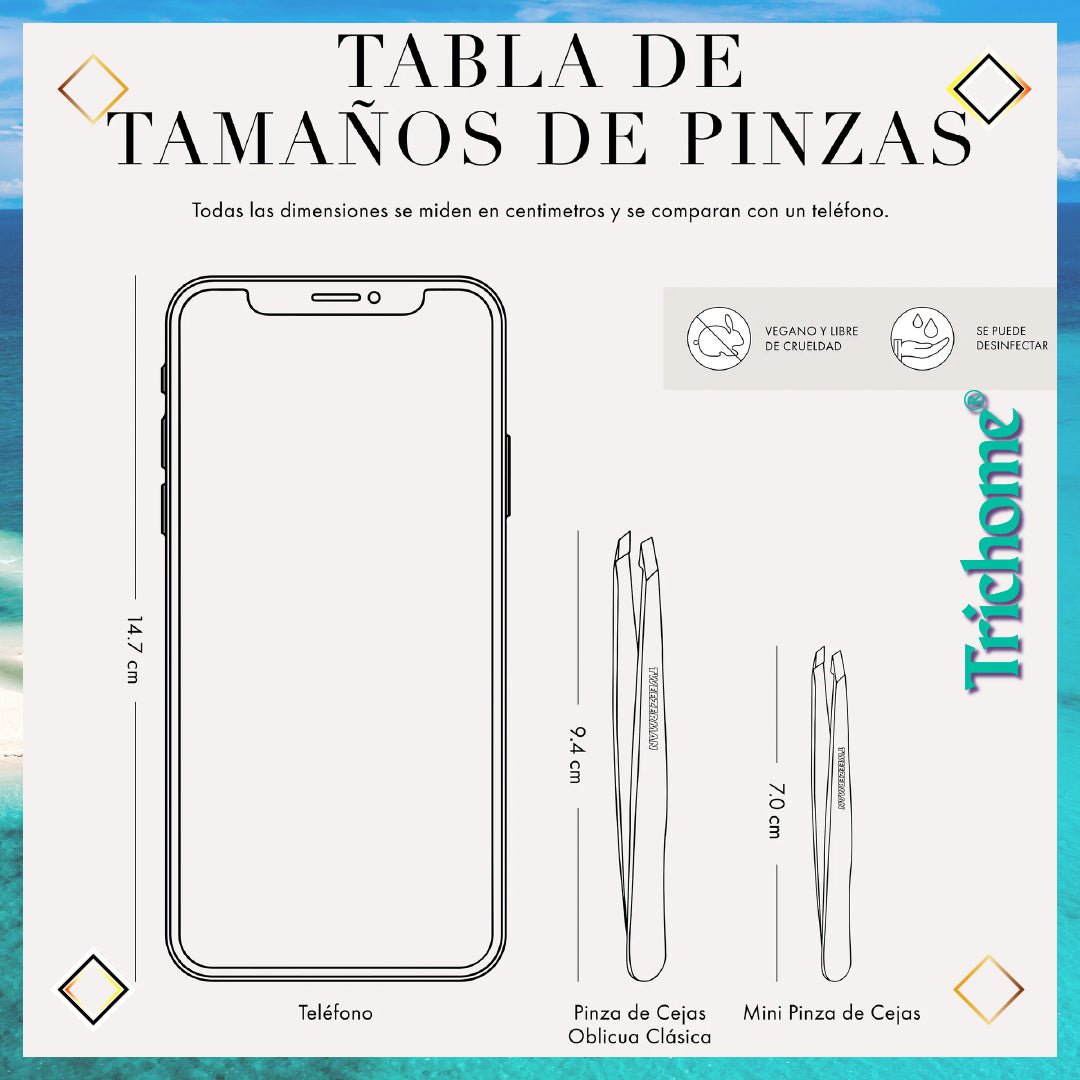 Mini Slant Tweezer - Trichome Seattle - Tweezerman - Personal Care