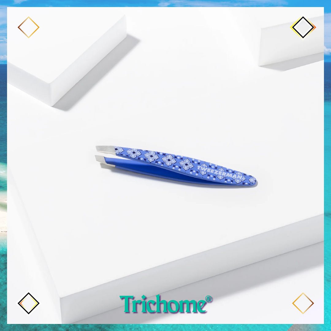 Mini Slant Tweezer - Trichome Seattle - Tweezerman - Personal Care