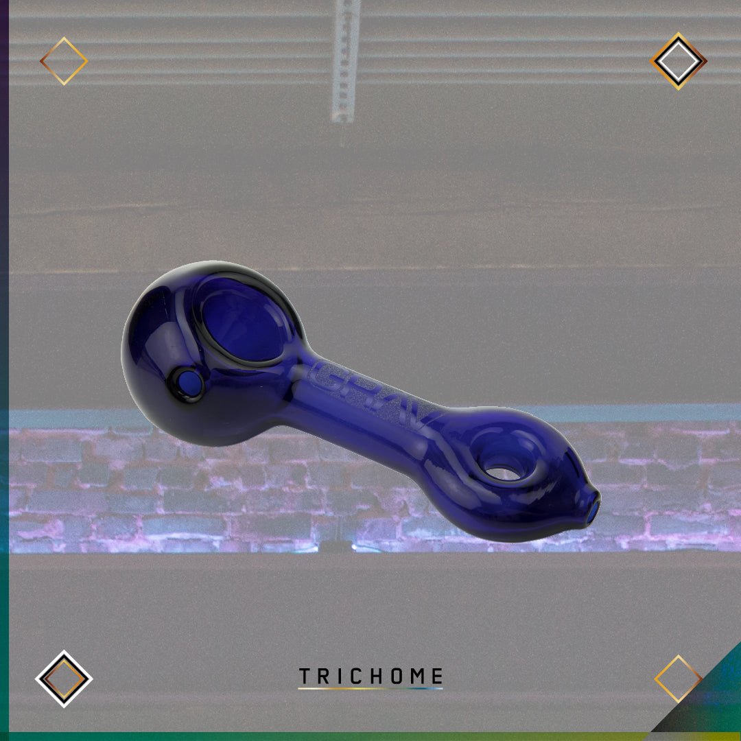 Mini Spoon - Trichome Seattle - Grav - Glass