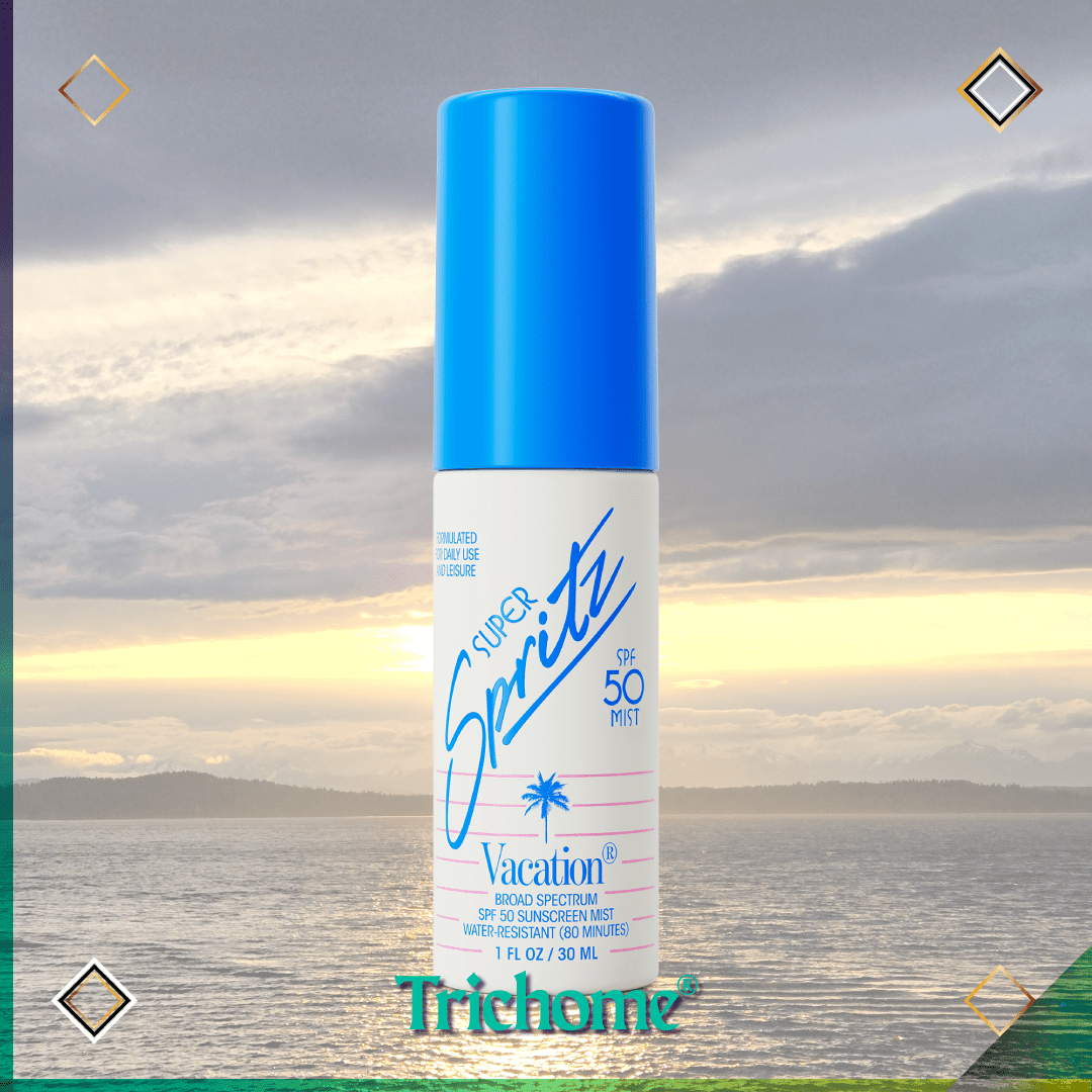 Mini Super Spritz SPF 50 Face Mist - Trichome Seattle - Vacation - Skin Care